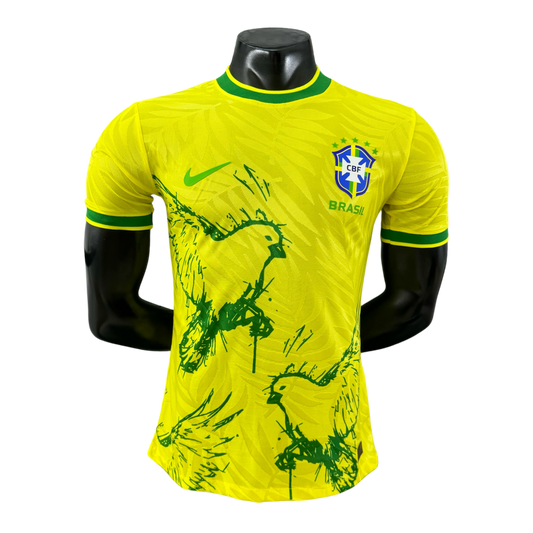 Brazil Three Little Birds Yellow Shirt