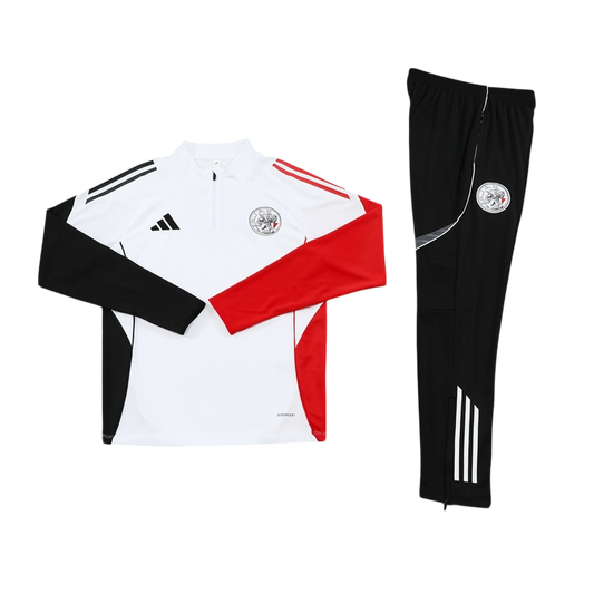 AFC Ajax 2025-2026 White Tracksuit