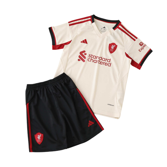 Liverpool 2025-2026 Away Kids Set