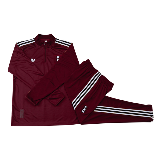 AFC Ajax X Adidas Bordeaux Originals Tracksuit
