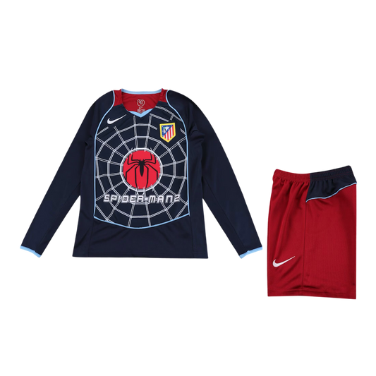 Atletico de Madrid 2004-2005 Away Kids Set