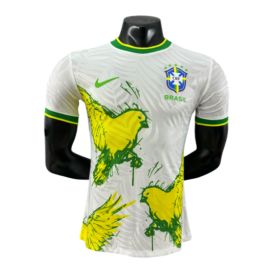 Brazil Three Little Birds White Shirt