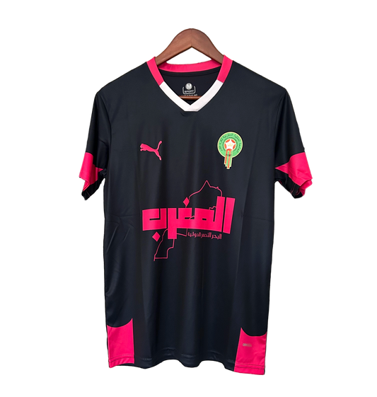 Morocco Black/Pink Summer Shirt