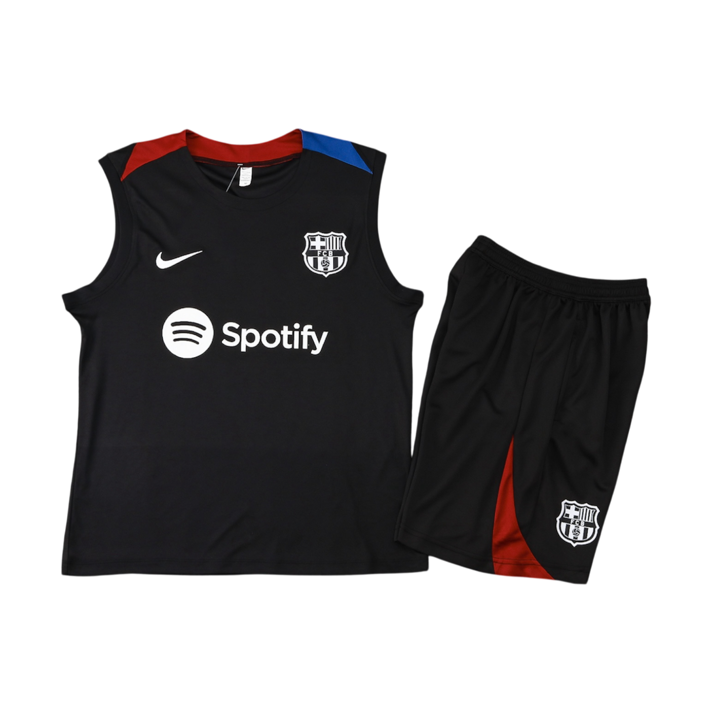 FC Barcelona 2024-2025 Black Sleeveless Training Set