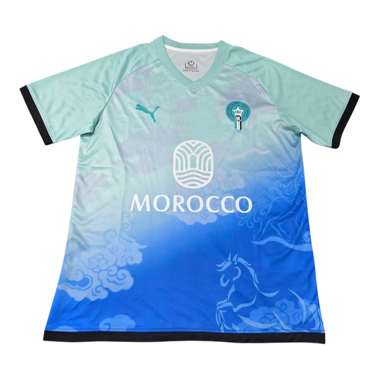 Morocco Blue/Cyan Summer Shirt