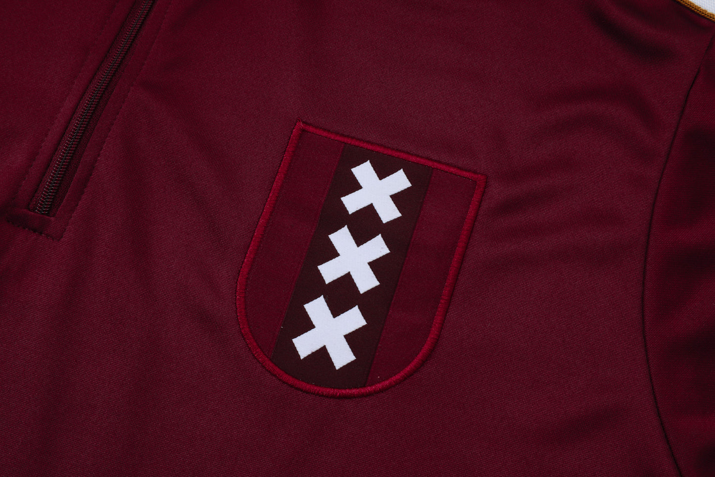 AFC Ajax X Adidas Bordeaux Originals Tracksuit