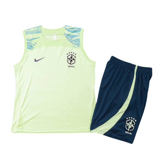 Brazil Light Green Sleeveless Training Set
