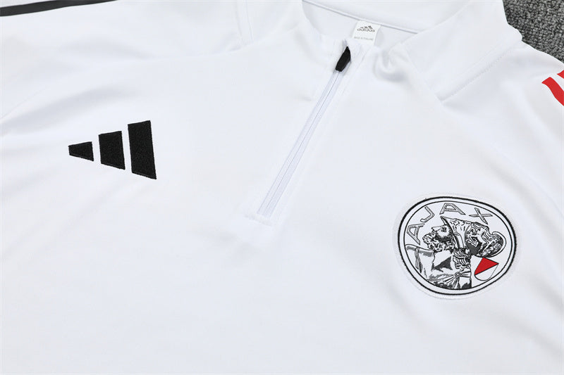AFC Ajax 2025-2026 White Tracksuit