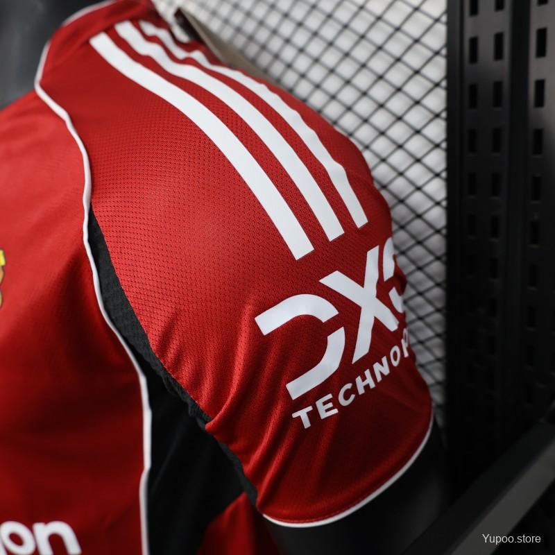 Manchester United 2025-2026 Home Shirt