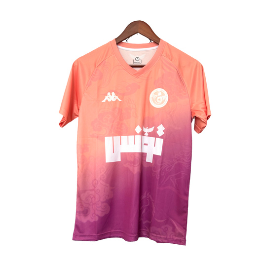 Tunisia Orange/Purple Summer Shirt