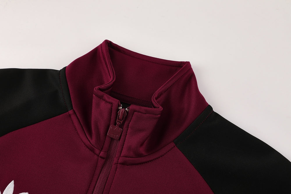 AFC Ajax X Adidas Originals Bordeaux/Black Tracksuit