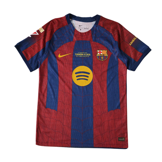 Barcelona X Spider-Man 2026-2027 Special Shirt
