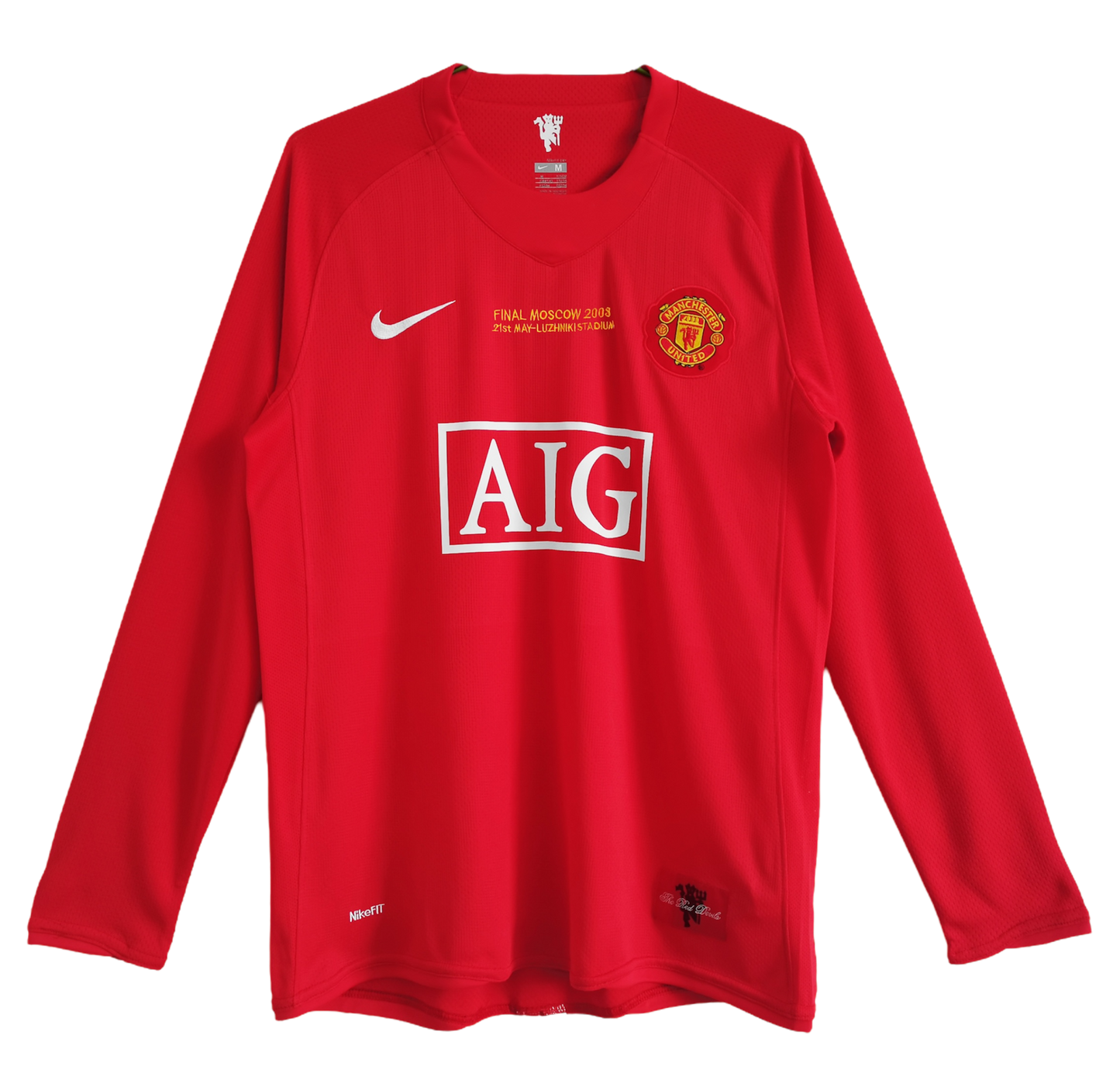 Manchester United 2007-2008 Away Long Sleeve Shirt