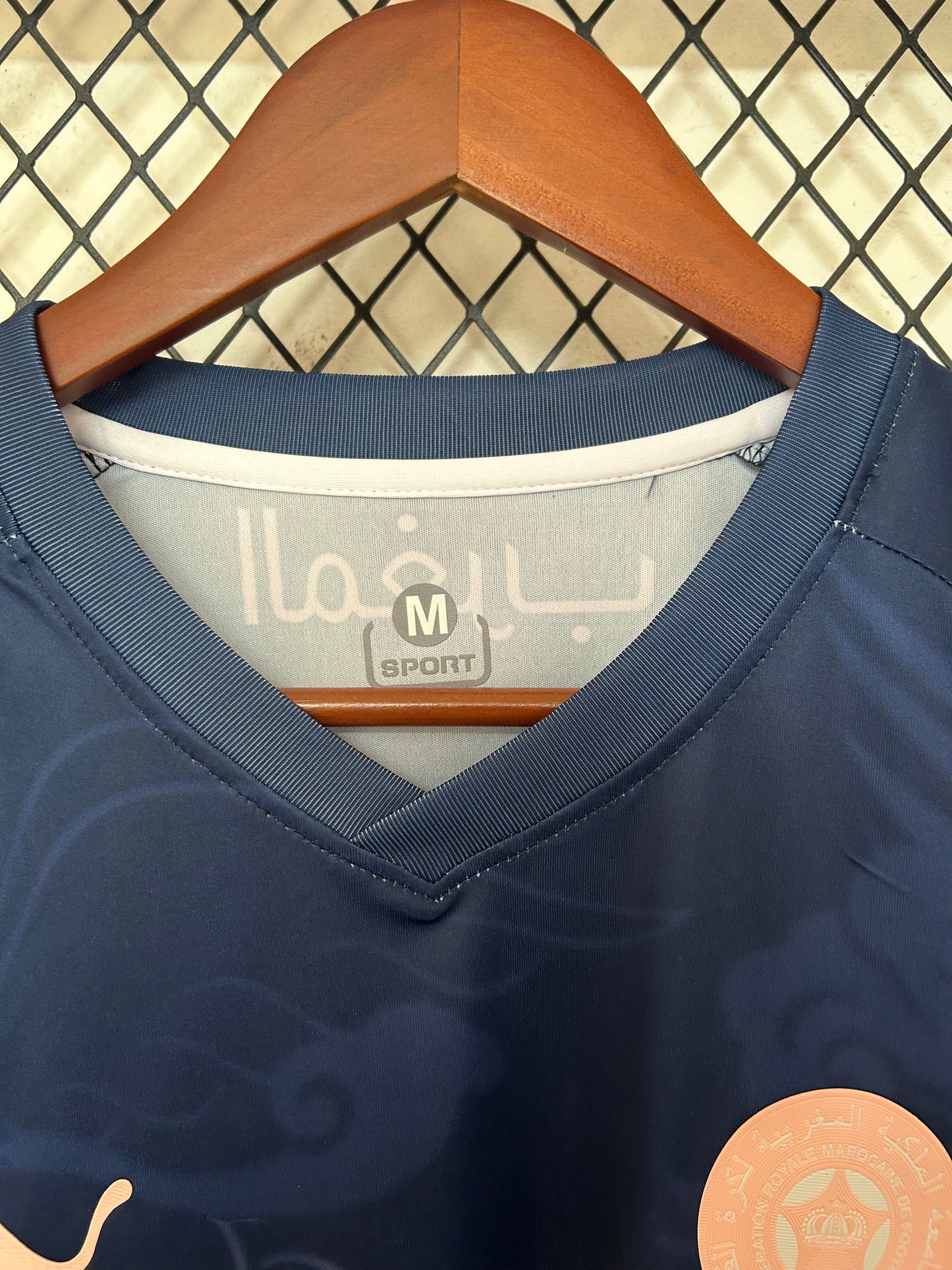 Morocco Navy/Pink Summer Shirt