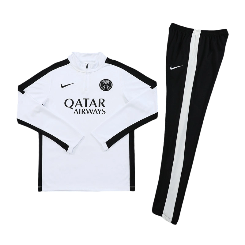 PSG 2023-2024 Away White Tracksuit