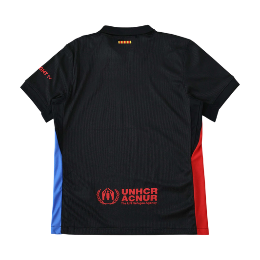 Barcelona X Black  Travis/Cactus Jack 2024-2025 Short Sleeve Away Shirt
