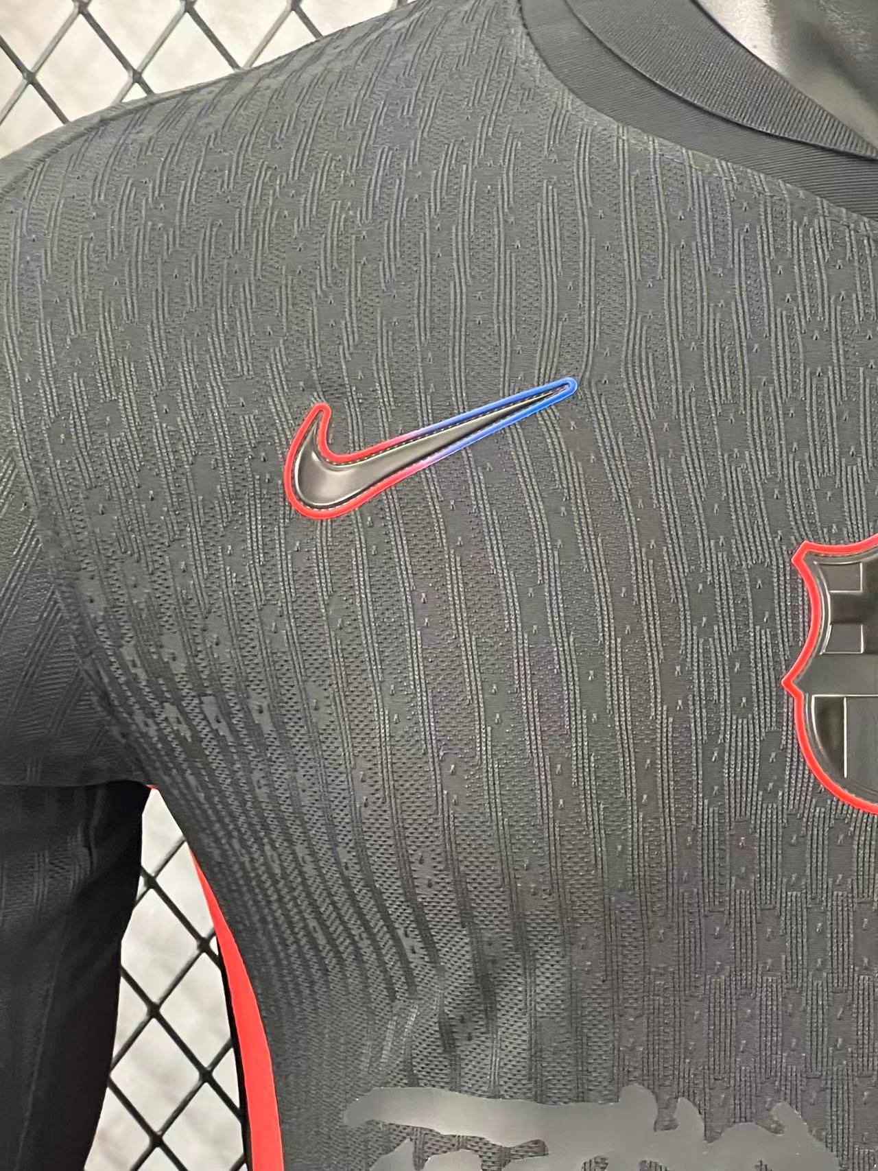 Barcelona X Black  Travis/Cactus Jack Long Sleeve 2024-2025 Away Shirt