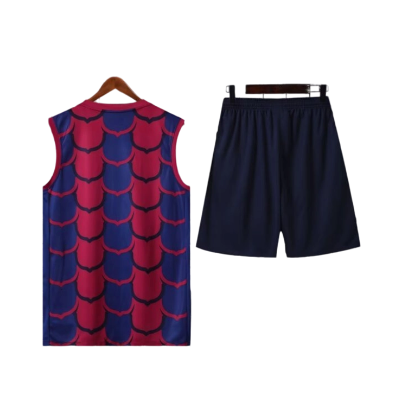 Barcelona x Spiderman Sleeveless Training Set
