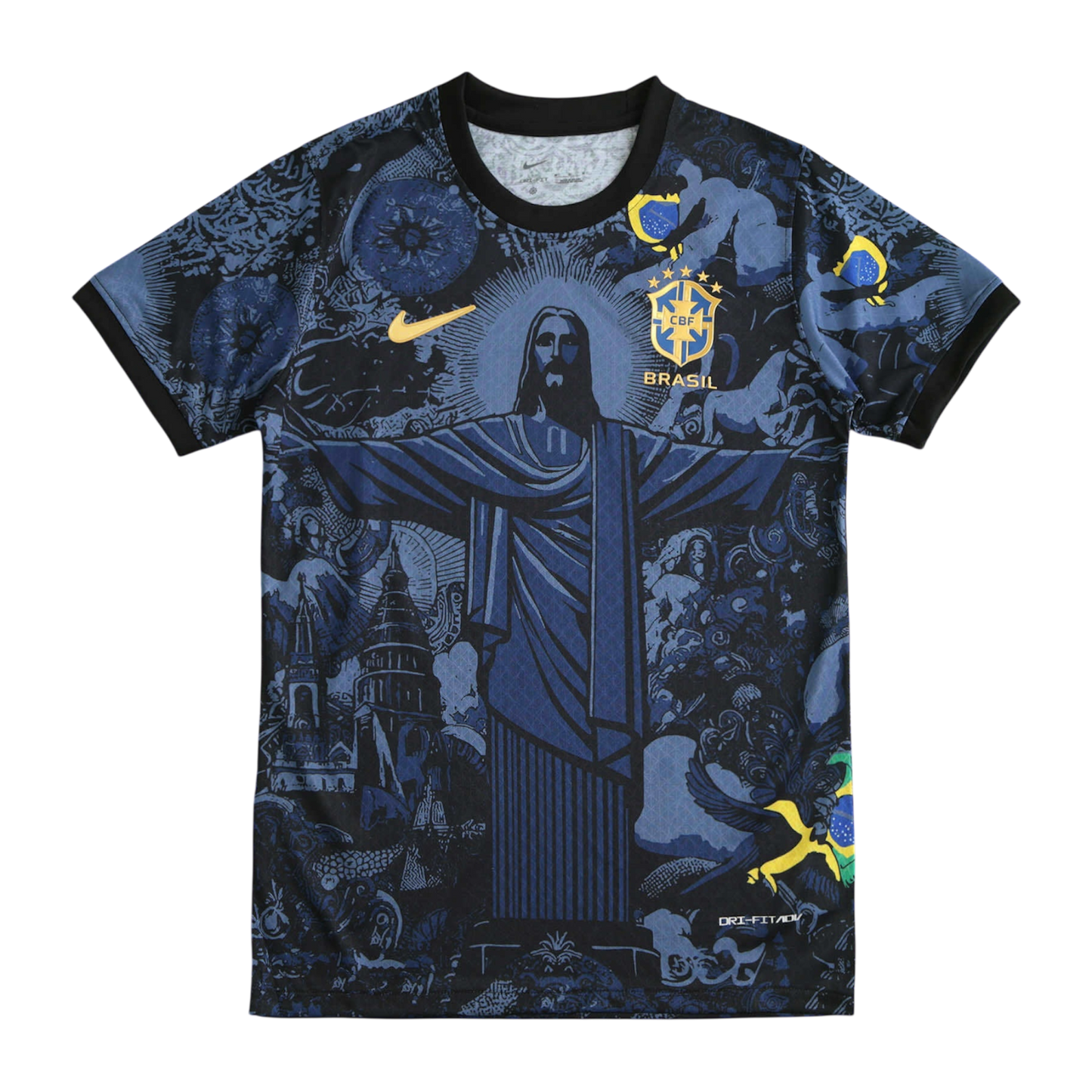 Brazil JESUS Black Shirt