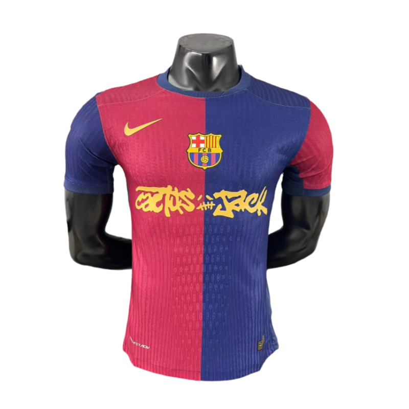 Barcelona X  Travis/Cactus Jack 2024-2025 Short Sleeve Home Shirt