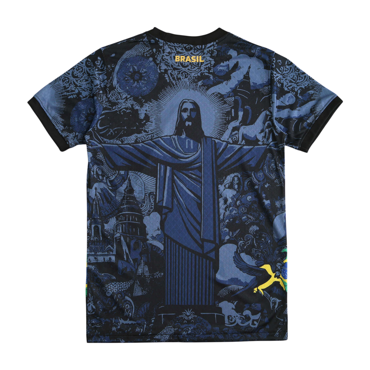 Brazil JESUS Black Shirt