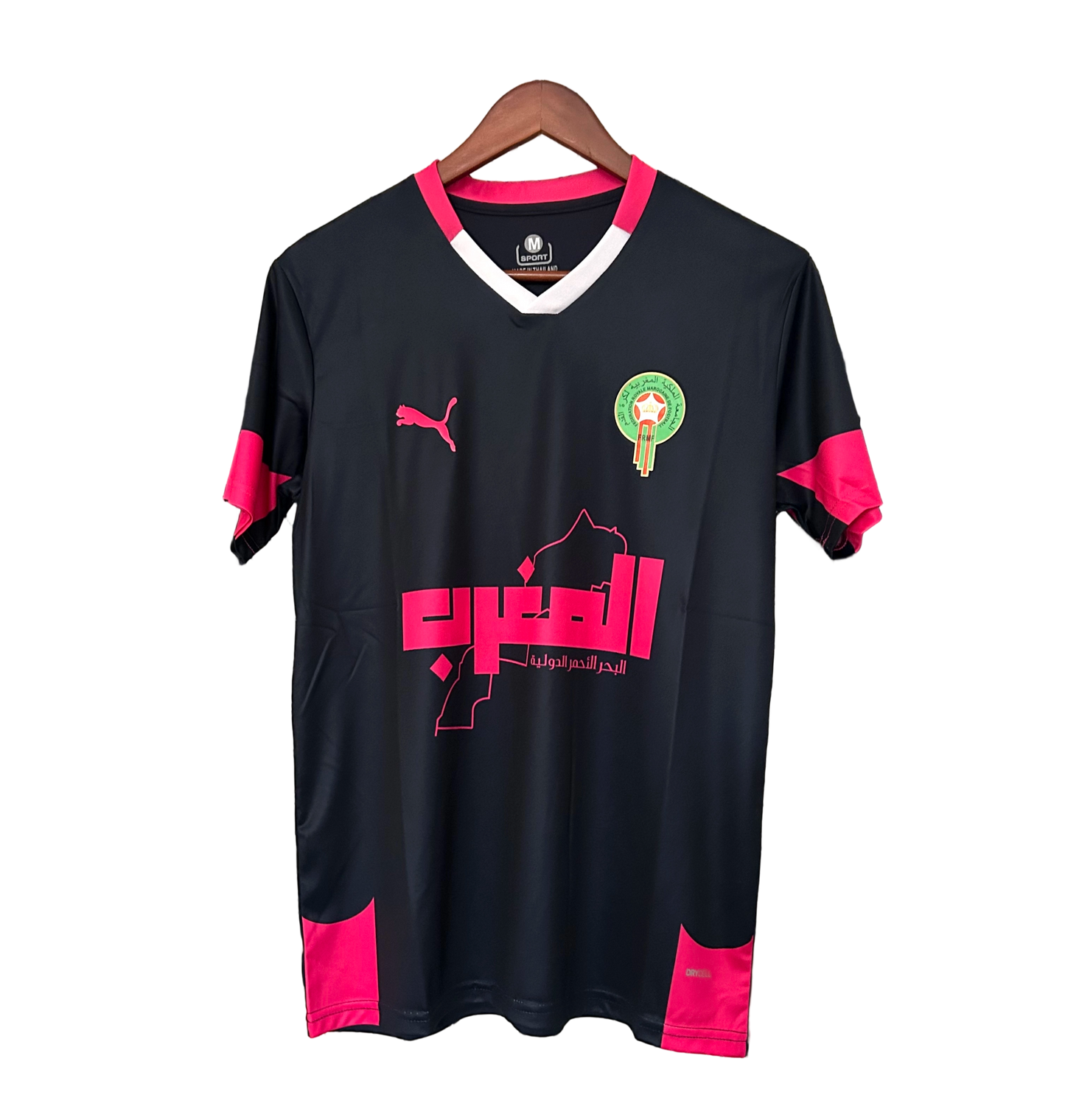 Morocco Black/Pink Summer Shirt