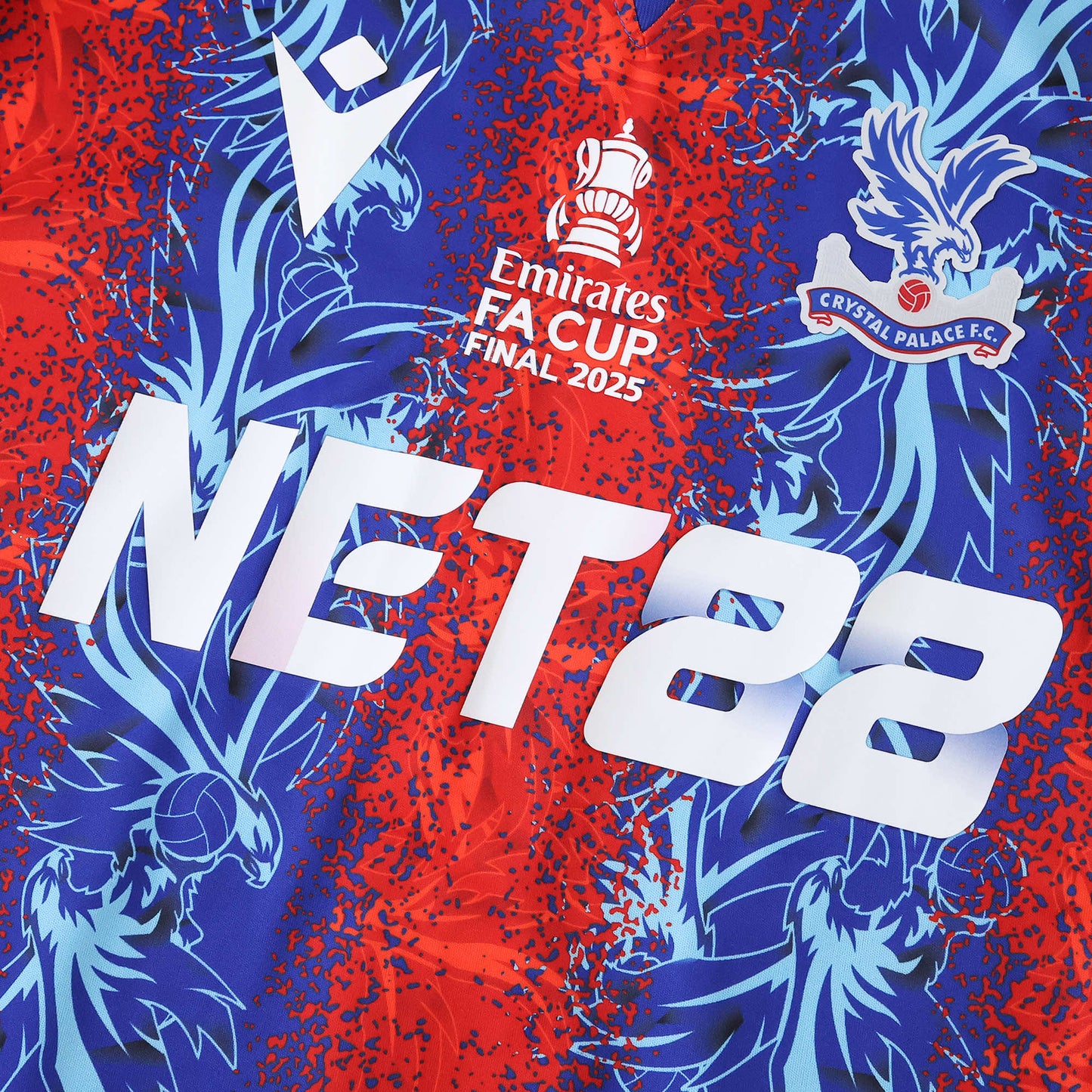 Crystal Palace 2024-2025 FA Cup Winning Shirt