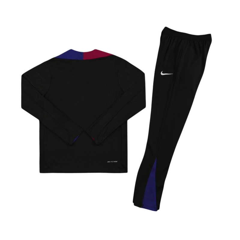 FC Barcelona 2025 Black Tracksuit