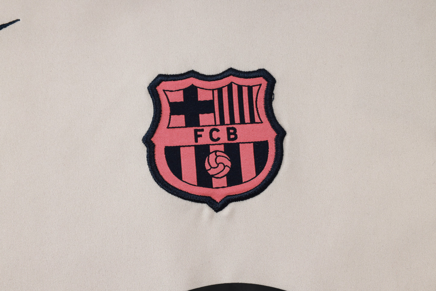 FC Barcelona 2025-2025 Crème/Pink Sleeveless Training Set