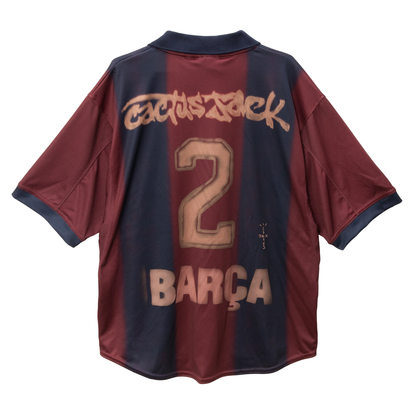 Barcelona x Travis / Cactus Jack Retro Skeleton Shirt