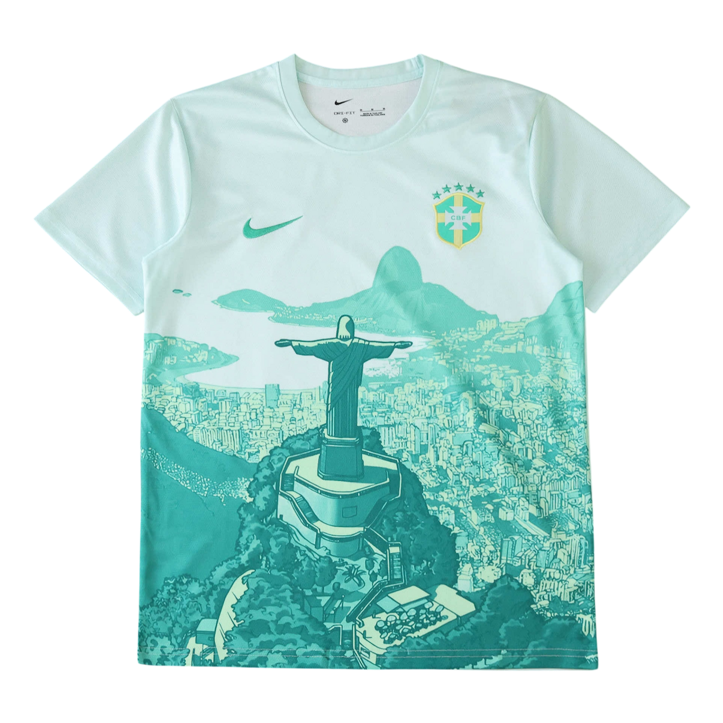Brazil Rio de Janeiro Special Green Shirt