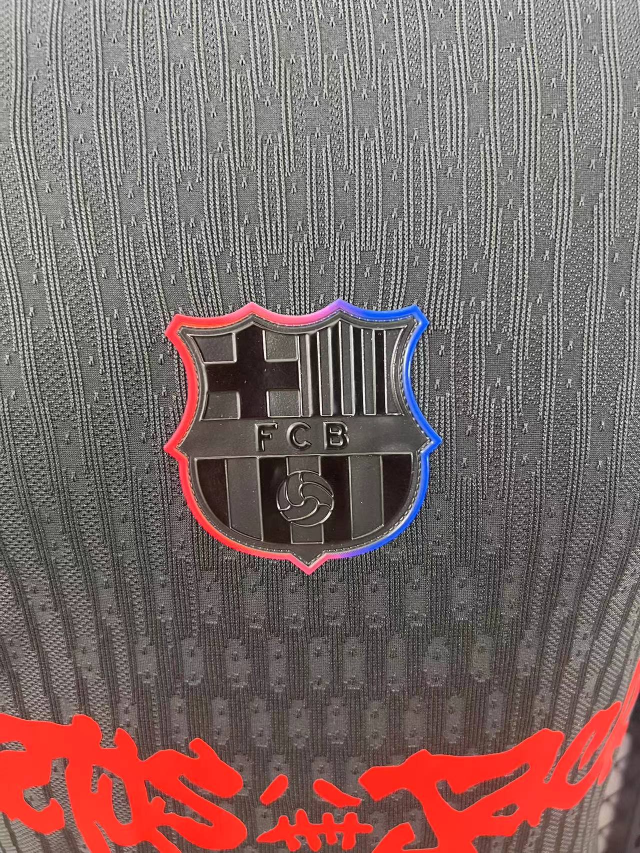 Barcelona X Red  Travis/Cactus Jack Long Sleeve 2024-2025 Away Shirt
