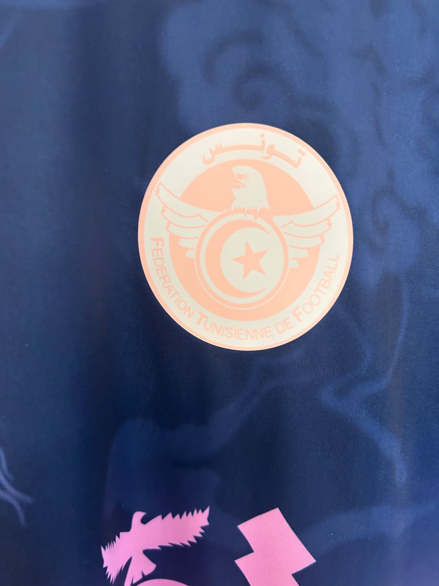 Tunisia Navy/Pink Summer Shirt
