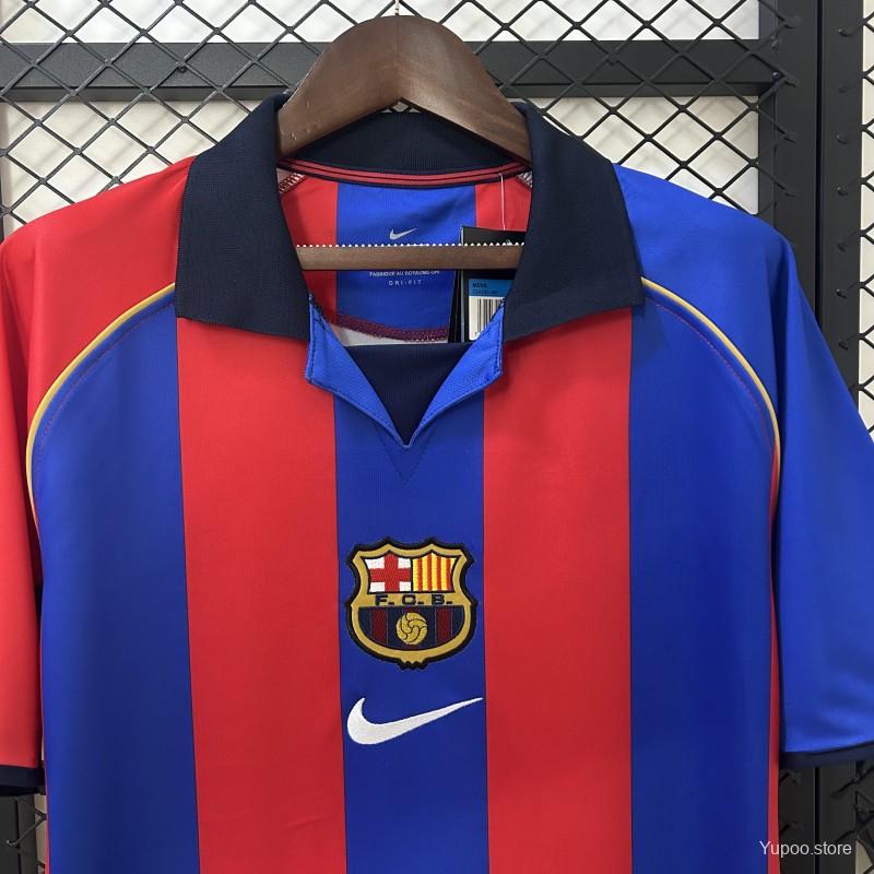 FC Barcelona 2001-2002 Home Shirt
